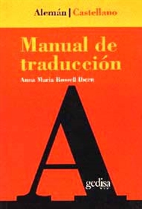 Books Frontpage Manual de traducción Alemán-Castellano