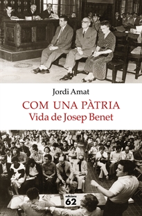 Books Frontpage Com una pàtria. Vida de Josep Benet