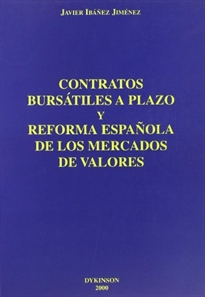Books Frontpage Contratos bursátiles a plazo y reforma española de los mercados de valores