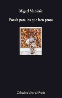Books Frontpage Poesía para los que leen prosa
