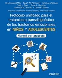 Books Frontpage Protocolo unificado para el tratamiento transdiagnóstico de los trastornos emocionales en niños y adolescentes