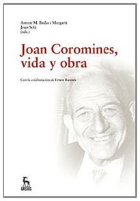 Books Frontpage Joan Coromines, vida y obra
