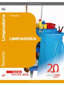 Books Frontpage Limpiador/a. Temario