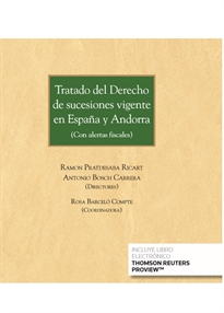 Books Frontpage Tratado del Derecho de sucesiones vigente en España y Andorra (Papel + e-book)