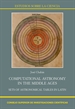 Front pageComputational astronomy in the Middle Ages: sets of astronomical tables in latin