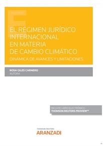 Books Frontpage El régimen jurídico internacional en materia de cambio climático (Papel + e-book)
