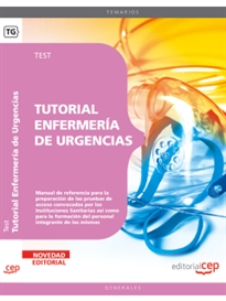 Books Frontpage Tutorial Enfermería de Urgencias. Test