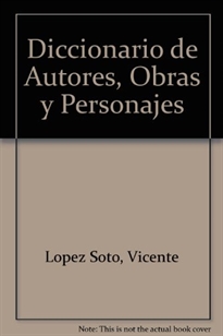 Books Frontpage Diccionario de autores, obras y personajes de la literatura latina