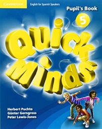 Books Frontpage Quick Minds Level 5 Pupil's Book with Online Interactive Activities Spanish Edition