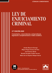 Books Frontpage Ley de Enjuiciamiento Criminal - Código comentado