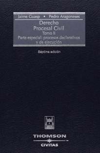 Books Frontpage Derecho procesal civil. Tomo II. Parte especial: procesos declarativos y de ejecución