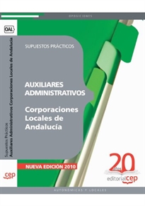 Books Frontpage Auxiliares Administrativos Corporaciones Locales Andalucía. Supuestos Prácticos