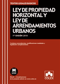 Books Frontpage Ley de Propiedad Horizontal y Ley de Arrendamientos Urbanos