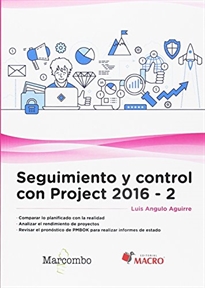 Books Frontpage Seguimiento y control con Project 2016-2