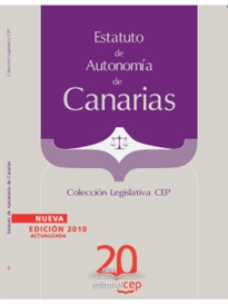 Books Frontpage Estatuto de Autonomia de Canarias