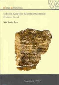 Books Frontpage Biblia coptica montserratensia (P. Monts.Roca II)