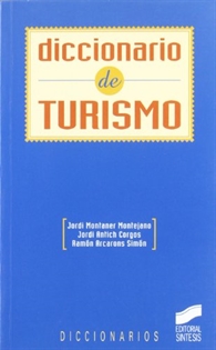 Books Frontpage Diccionario de turismo