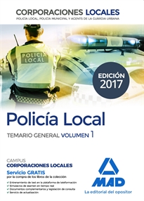 Books Frontpage Policía Local. Temario General Volumen 1