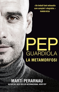 Books Frontpage Pep Guardiola. La metamorfosi