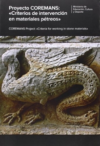 Books Frontpage Proyecto COREMANS: criterios de intervención en materiales pétreos