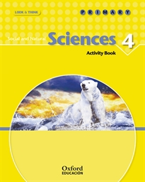 Books Frontpage Look & Think Social and Natural Sciences 4th Primary. Activity Book