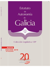Books Frontpage Estatuto de Autonomía de Galicia