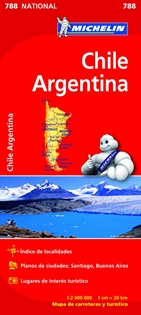 Books Frontpage Mapa National Chile - Argentina