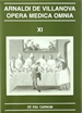 Front pageOpera Medica Omnia vol. XI. Rústica. De esu carnium