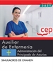 Front pageAuxiliar de Enfermería. Administración del Principado de Asturias. Simulacros de examen