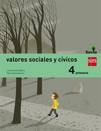 Books Frontpage Valores sociales y cívicos. 4 Primaria. Savia