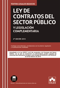 Books Frontpage Ley de Contratos del Sector Público y legislación complementaria