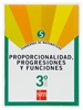 Front pageCuaderno 5 de matemáticas. 3 ESO. Proporcionalidad, progresiones y funciones