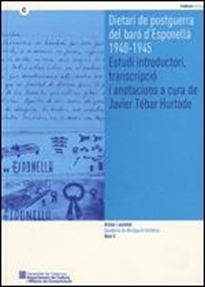 Books Frontpage Dietaris de postguerra del Baró d'Esponellà, 1940-1945