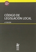 Front pageCódigo de Legislación Local 4ª Edición 2017