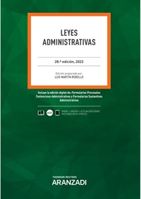 Books Frontpage Leyes Administrativas (Papel + e-book)