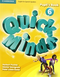 Books Frontpage Quick Minds Level 6 Pupil's Book with Online Interactive Activities Spanish Edition