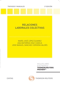 Books Frontpage Relaciones laborales colectivas (Papel + e-book)