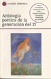 Front pageAntología poética de la generación del 27                                       .