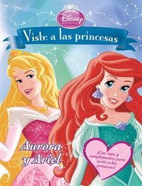 Books Frontpage Viste a las princesas. Aurora y Ariel