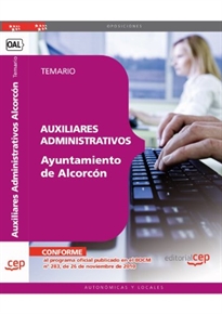 Books Frontpage Auxiliares Administrativos del Ayuntamiento de Alcorcón. Temario