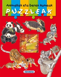 Books Frontpage Animaliak eta beren kumeak puzzleak