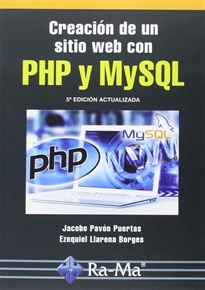 Books Frontpage Creación de un sitio web con php y mysql. 5ª edición actualizada
