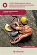 Front pageElaboraciones básicas y platos elementales con pescados, crustáceos y moluscos. hotr0408 - cocina