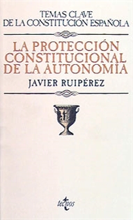 Books Frontpage La protección constitucional de la autonomía