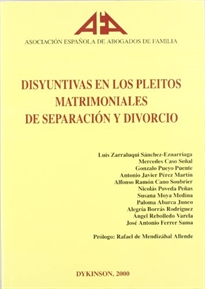 Books Frontpage Disyuntivas en los pleitos matrimoniales de separación y divorcio