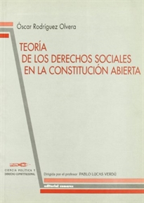 Books Frontpage Teoría de los derechos sociales en la constitución abierta