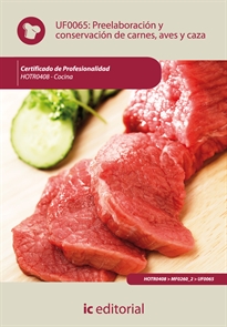 Books Frontpage Preelaboración y conservación de carnes, aves y caza. hotr0408 - cocina