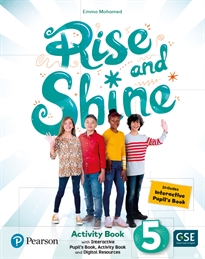 Books Frontpage Rise & Shine 5 Activity Book, Busy Book & Interactive Pupil´s Book-Activity Book and Digital Resources Access Code