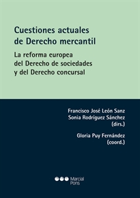 Books Frontpage Cuestiones actuales de derecho mercantil