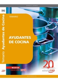 Books Frontpage Ayudantes de Cocina. Temario